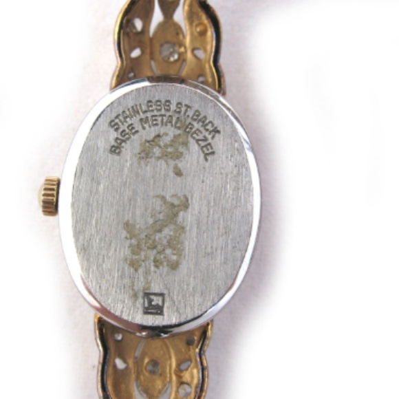 Vintage GRUEN Diamonds Watch 1/40 10K RGP Gold main image 5